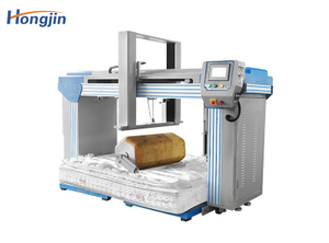 Máy thử cuộn nệm + kiểm tra độ cứng + áp suất bên