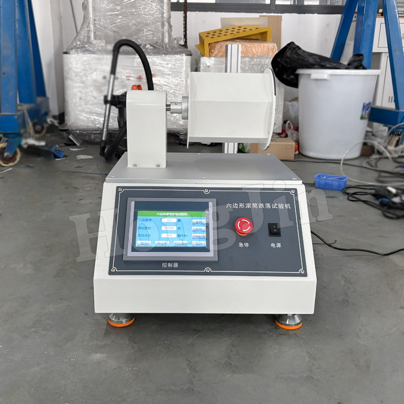 Máy kiểm tra thả trống hình lục giác Pin lithium Máy kiểm tra độ rung và rung lặp đi lặp lại Máy kiểm tra thả rơi lặp đi lặp lại đa giác