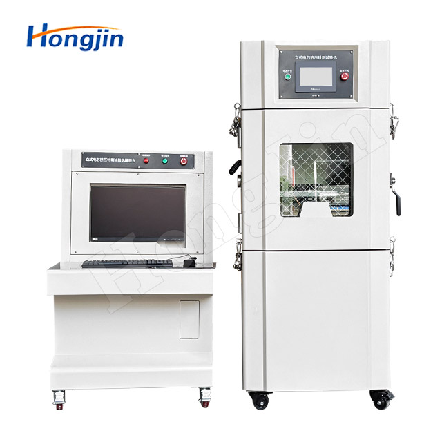 Máy thử nghiệm ép và châm kim cell pin