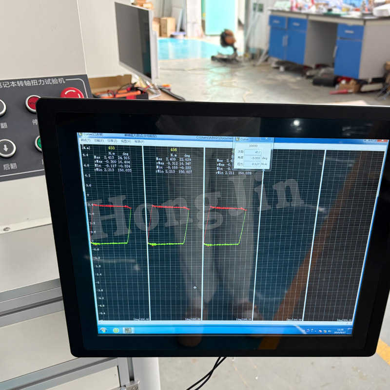 Máy kiểm tra mô-men xoắn bản lề máy tính xách tay Flip Cover Mở và đóng máy kiểm tra tuổi thọ Hoàn toàn tự động Máy tính xách tay lật Độ bền mô-men xoắn