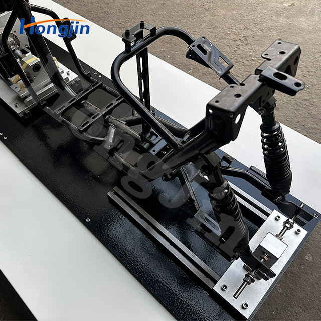 Máy thử mỏi phuộc trước khung xe