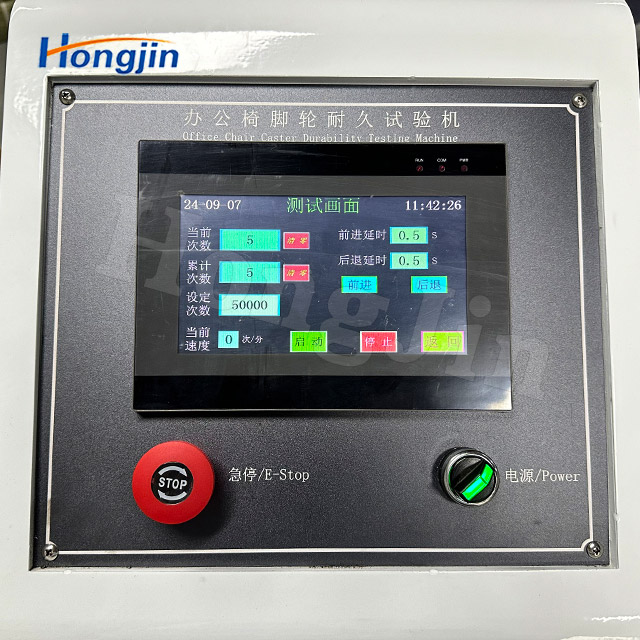 Máy thử độ bền bánh xe ghế văn phòng