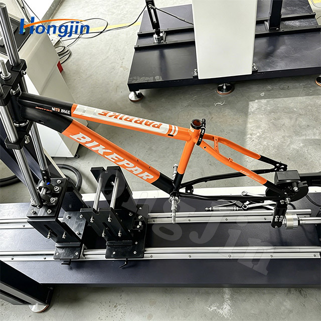 Máy thử mỏi khung xe theo phương ngang và phương thẳng đứng