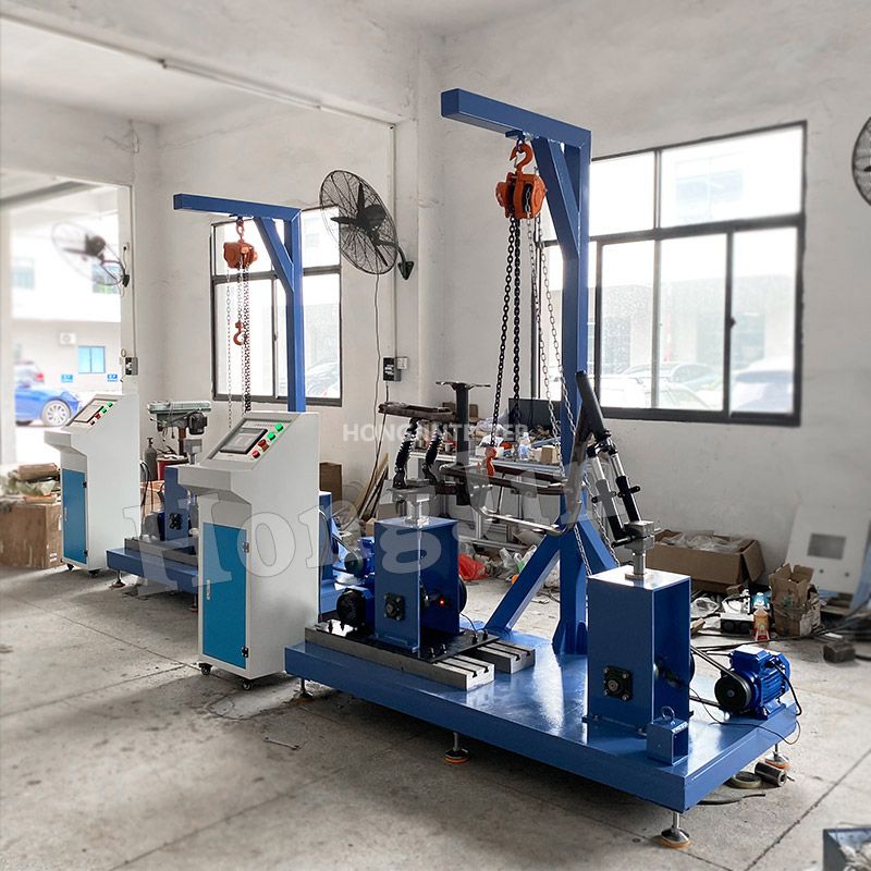 Máy kiểm tra độ rung của khung xe đạp