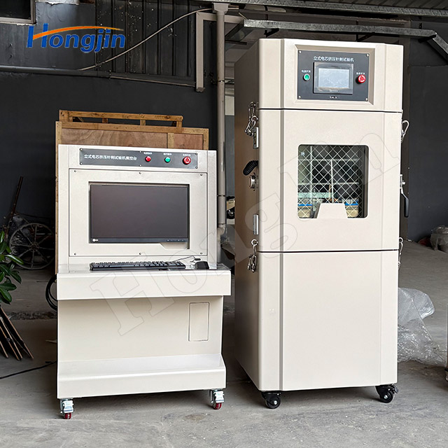 Máy thử nghiệm ép và châm kim cell pin