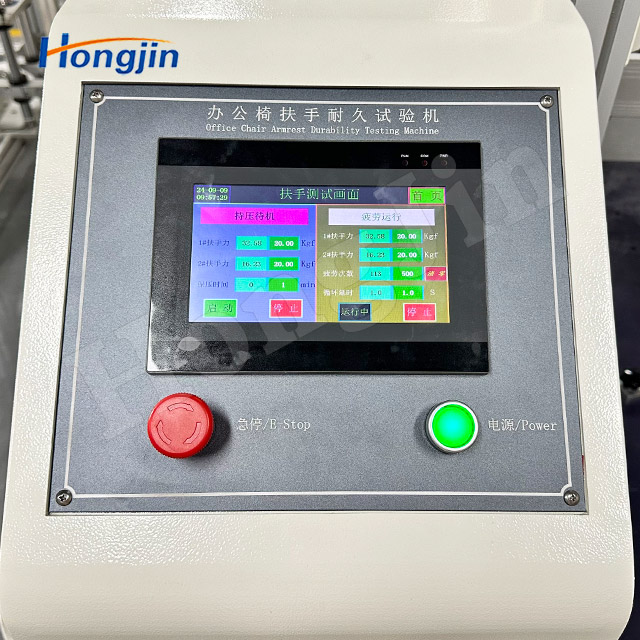 Máy thử độ bền tay vịn ghế văn phòng