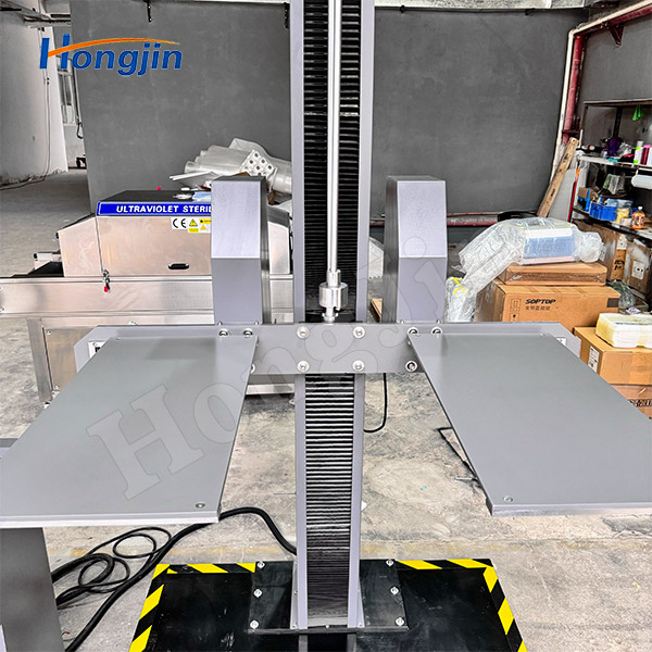 Máy thử nghiệm rơi hai tay đỡ