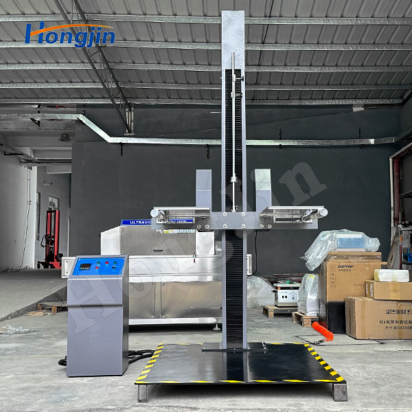 Máy thử nghiệm rơi hai tay đỡ