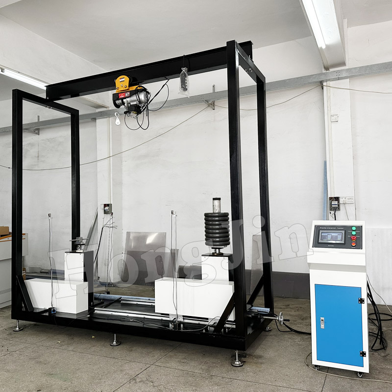 Máy kiểm tra tác động rung động của khung phuộc trước xe đạp