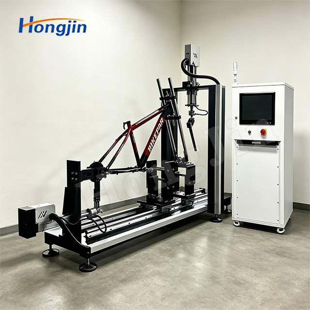 Máy thử mỏi khung xe theo phương ngang và phương thẳng đứng