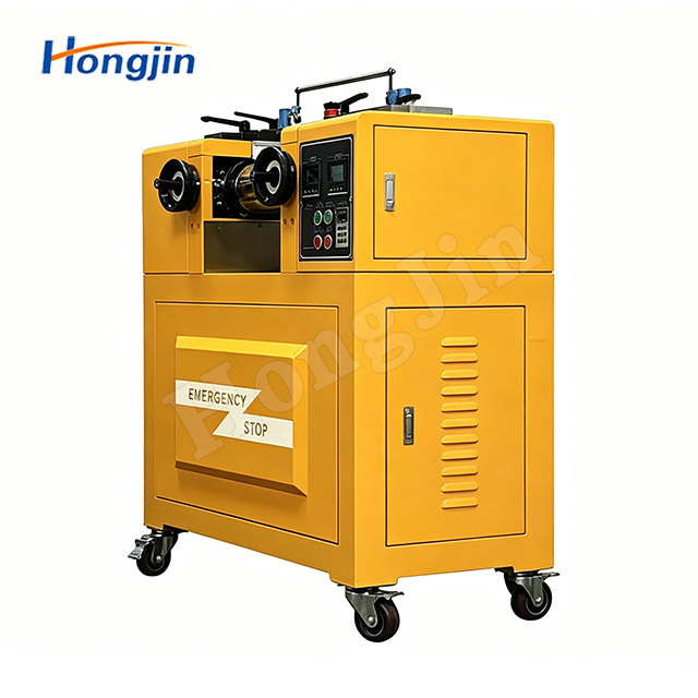 Máy cán cao su phòng lab